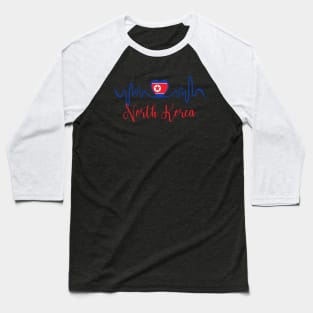 north korea Baseball T-Shirt
